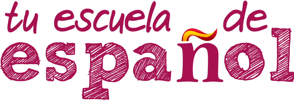 tu escuela de espanol identidad logo bueno